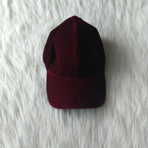 Velvet baseball cap 🏵️